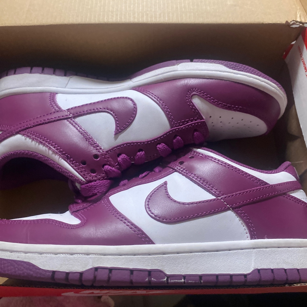 Nike Purple and White Sneakers